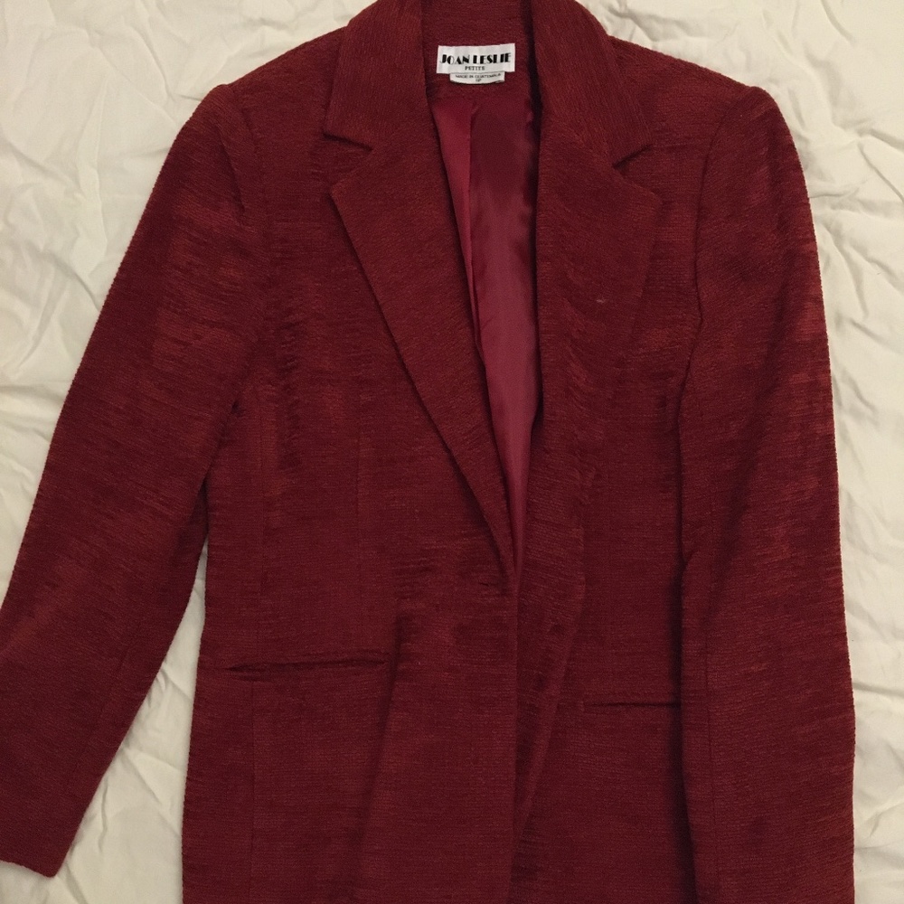 Vintage Red Blazer